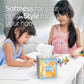 Kleenex Lotion Facial Tissues with Coconut Oil, 4 Cube Boxes, 60 Tissues per Box, 3-Ply, Soft & Moisturizing for Your Skin