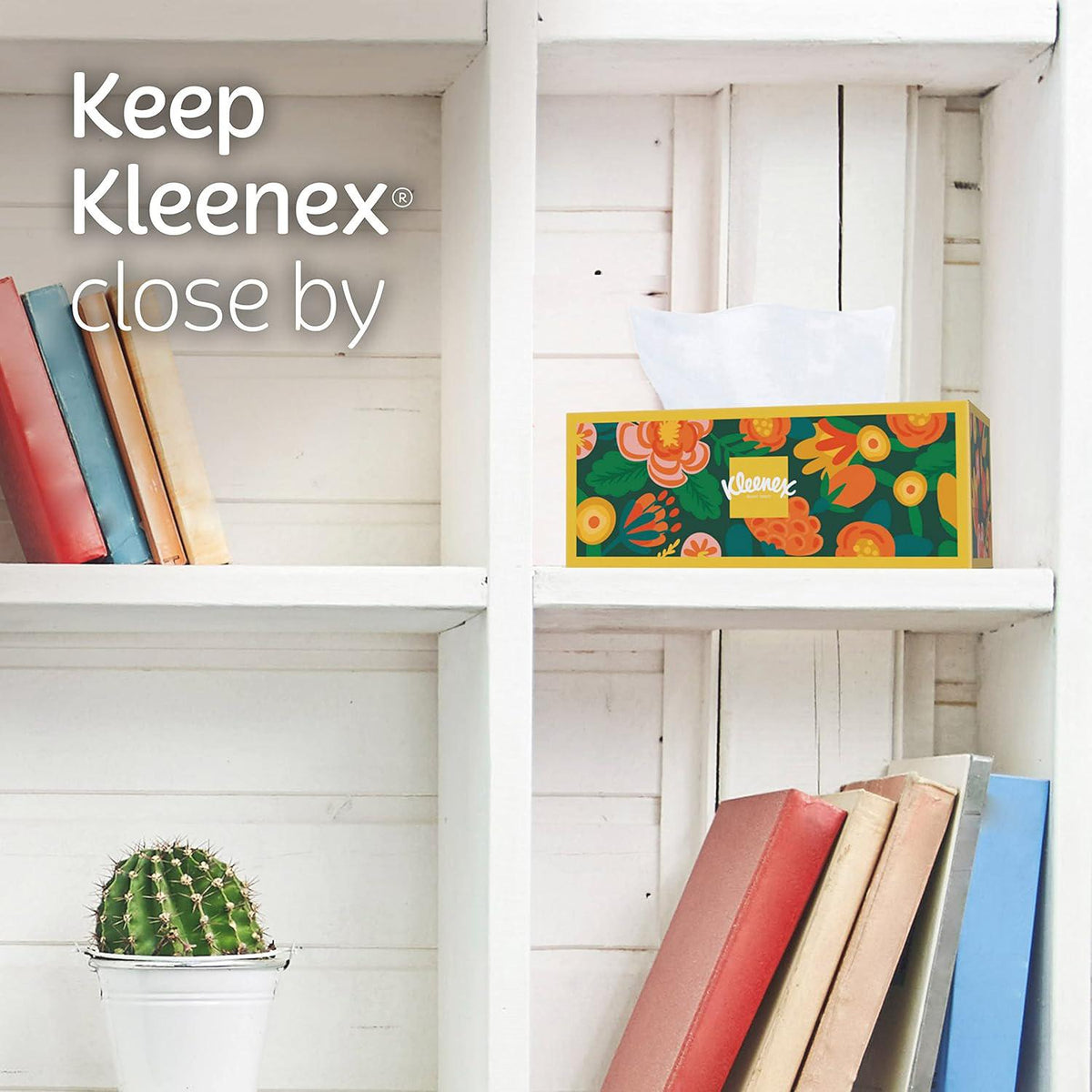 Kleenex Ultra Soft Facial Tissues, 8 Flat Boxes, 180 Tissues per Box, 3-Ply (Packaging May Vary)