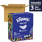 Kleenex Kleenex Ultra Soft Facial Tissues, 3 Flat Boxes, 120 Tissues Per Box, 3-Ply (360 Total Tissues), Packaging May Vary