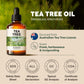 KUKKA essential oils Kukka Tea Tree Oil For Skin, Hair And Toenails - 4 Fl Oz - 100% Pure Natural Tea Tree Essential Oil Made From Australian Melaleuca For Potency - Used In General Wellness, Aromatherapy And DIY Soap Making