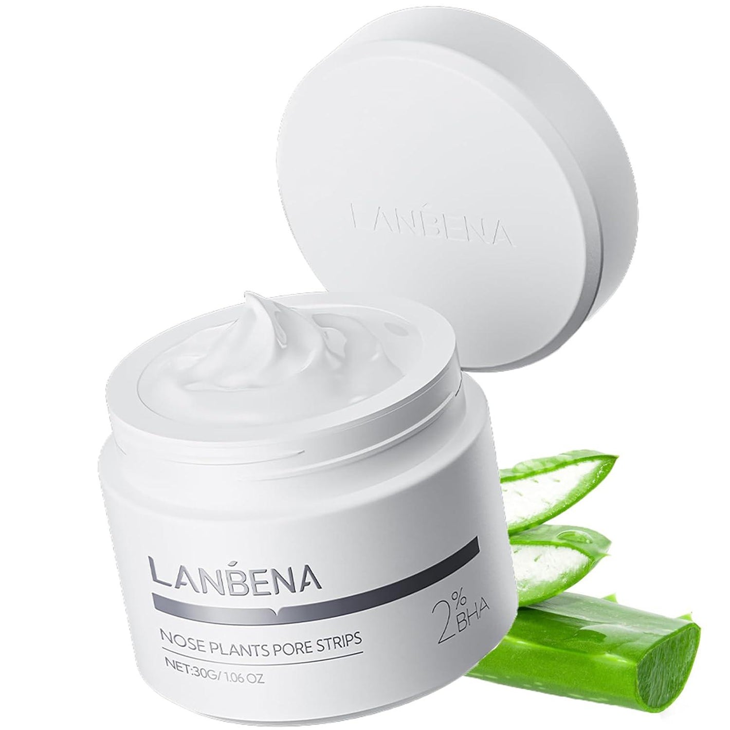 LANBENA Blackhead Remover Black Mask Charcoal Mask Peel Off Mask Facial Pore Cleanser Purifying Face Mask Nose Strips 1.06 Ounce,