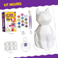 LAOESE Paint Your Own Cat Lamp Kit, DIY Kids Craft Toy with Art Supplies, Ages 6–12 Gift Idea