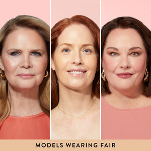 LAURA GELLER NEW YORK LAURA GELLER NEW YORK Baked Balance-N-Glow Illuminating Foundation - Fair - Buildable Sheer To Light Coverage - Satin Finish