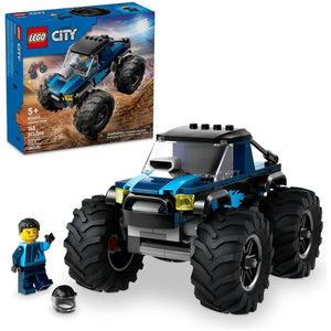 LEGO City Blue Monster Truck Toy Set 60402 Mini Monster Truck with Driver Figure Gift for Kids Age 5 Plus