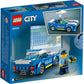 LEGO City Police Car Building Set 60312 with Officer Minifigure Gift for Kids Ages 5 and Up
