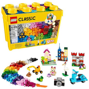 LEGO Classic Creative Brick Box 10698 Large Set with Storage 790 Pieces Building Toy for Kids