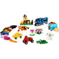 LEGO Classic Medium Brick Box 10696, Storage Included, Ages 4+, Tiger & Train Models, 484 Pieces