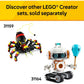 LEGO Creator 3in1 Aircraft Race Plane Building Toy with Jet and Helicopter Options for Kids 31160