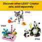 LEGO Creator 3 in 1 Cute Bunny Set 31162 Bunny Llama and Seal Animal Building Toy for Kids Age 8 and Up