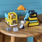 LEGO DUPLO Town Truck & Excavator Set (10931), Construction Vehicles Toy for Toddlers Ages 2–4, Motor Skill Learning Gift