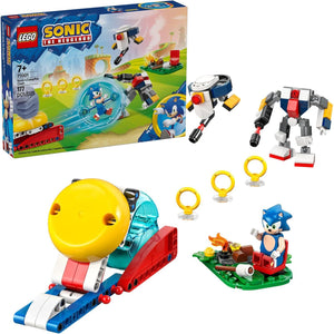 LEGO Sonic Hedgehog Campfire Clash Set 77001 for Kids Age 7 Plus Gaming Toy with Figures and Camp Scene