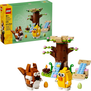 LEGO Spring Animal Playground Building Set with Bird and Squirrel for Kids Ages 8 and Up 40709