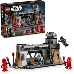 LEGO Star Wars Mandalorian Paz Vizsla and Moff Gideon Battle Set for Kids with 4 Minifigures 75386