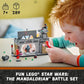 LEGO Star Wars Mandalorian Paz Vizsla and Moff Gideon Battle Set for Kids with 4 Minifigures 75386