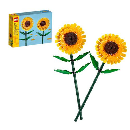 LEGO Sunflowers Building Kit for Kids and Adults Ages 8 Home Decor Plant Lovers Gift 40524