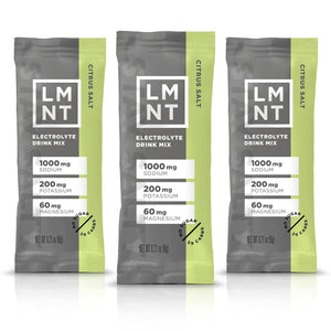 Drink LMNT Zero Sugar Electrolytes, Citrus Salt Drink Mix, 30 Count