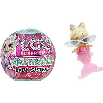 LOL Surprise Mermaids Baby Dolls Color Change Tail 8 to Collect Gift for Kids Age 4 and Up
