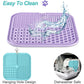 LUKITO Dog & Cat Lick Mats, 2 Pack, Suction Cup Lick Pads for Bathing, Anxiety, Grooming, Boredom Relief