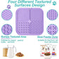 LUKITO Dog & Cat Lick Mats, 2 Pack, Suction Cup Lick Pads for Bathing, Anxiety, Grooming, Boredom Relief