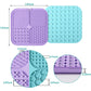 LUKITO Dog & Cat Lick Mats, 2 Pack, Suction Cup Lick Pads for Bathing, Anxiety, Grooming, Boredom Relief