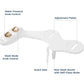 LUXE Bidet NEO 120 - Self-Cleaning Nozzle, Fresh Water Non-Electric Bidet Attachment For Toilet Seat, Adjustable Water Pressure, Rear Wash (Gold),
