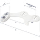 LUXE Bidet NEO 120 - Self-Cleaning Nozzle, Fresh Water Non-Electric Bidet Attachment For Toilet Seat, Adjustable Water Pressure, Rear Wash (White),