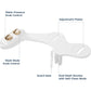 LUXE Bidet NEO 185 - Self-Cleaning, Dual Nozzle, Non-Electric Bidet Attachment For Toilet Seat, Adjustable Water Pressure, Rear And Feminine Wash (Gold),