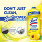 Lysol LYSOL Power Clean Multi-Surface Cleaner, 2x Concentrated Pour, Sparkling Lemon And Sunflower Essence Scent, 48 Fl Oz