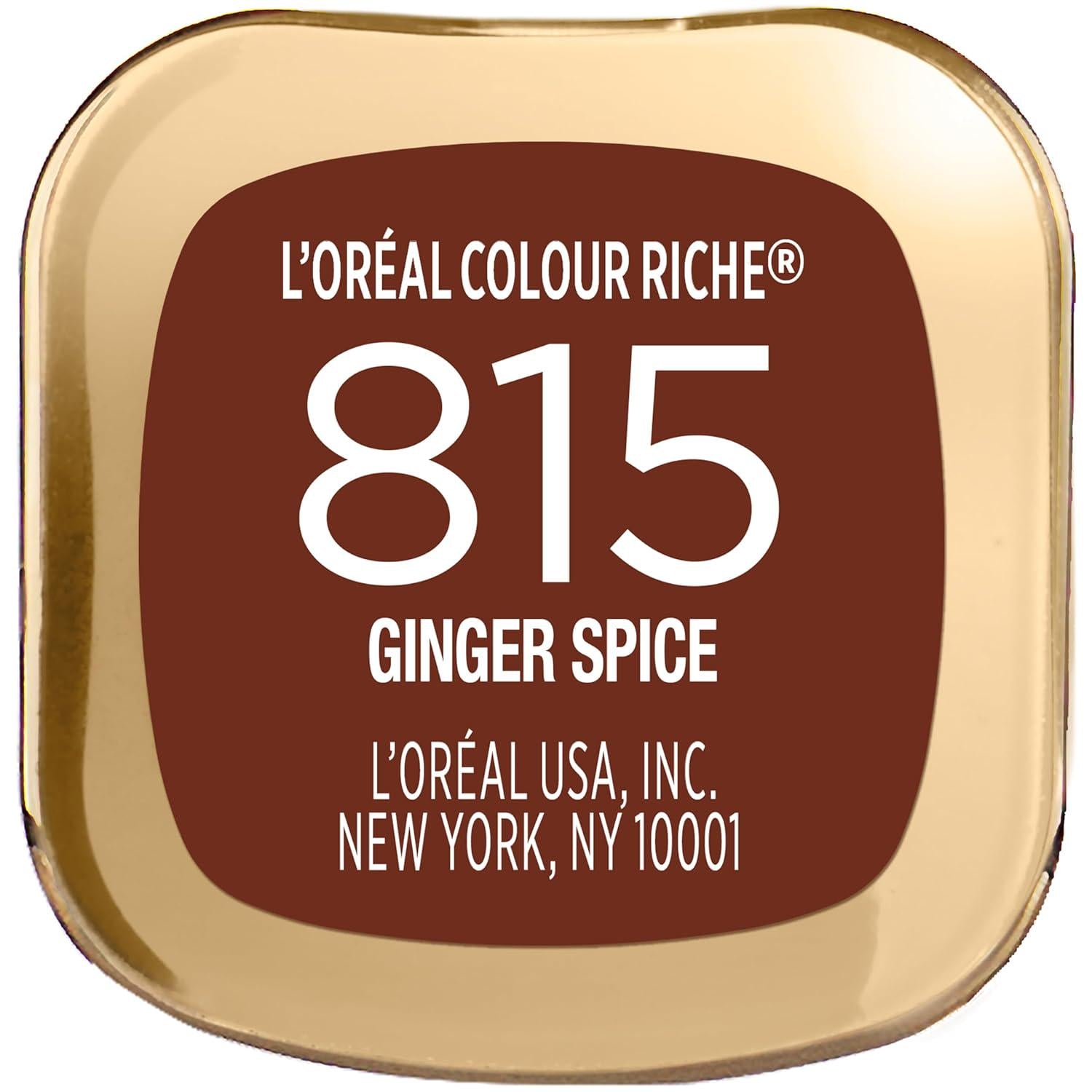 L Oréal Paris Colour Riche Original Creamy, Hydrating Satin Lipstick With Argan Oil And Vitamin E, Ginger Spice , 1 Count,