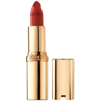 L Oréal Paris Colour Riche Original Creamy, Hydrating Satin Lipstick With Argan Oil And Vitamin E, Blazing Lava , 1 Count,