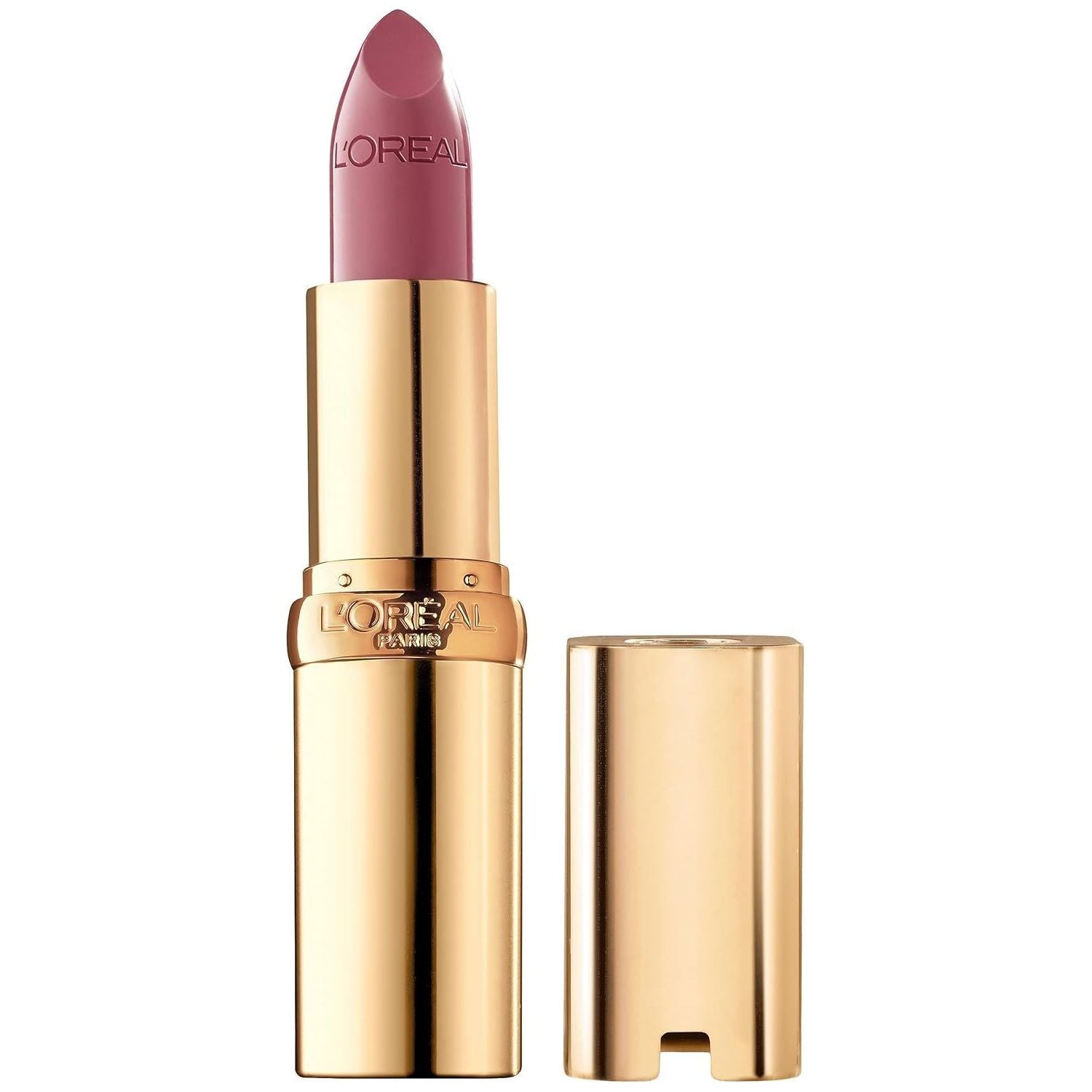 L Oréal Paris Colour Riche Original Creamy, Hydrating Satin Lipstick With Argan Oil And Vitamin E, Saucy Mauve , 1 Count,
