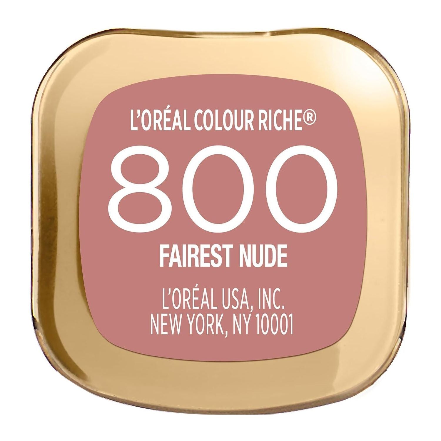 L Oréal Paris Colour Riche Original Creamy, Hydrating Satin Lipstick With Argan Oil And Vitamin E, Fairest Nude, 1 Count,