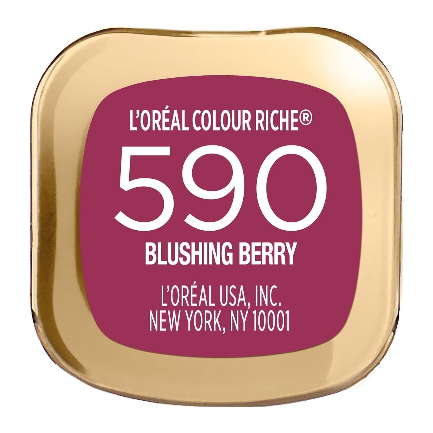 L Oréal Paris Colour Riche Original Creamy, Hydrating Satin Lipstick With Argan Oil And Vitamin E, Blushing Berry , 1 Count,