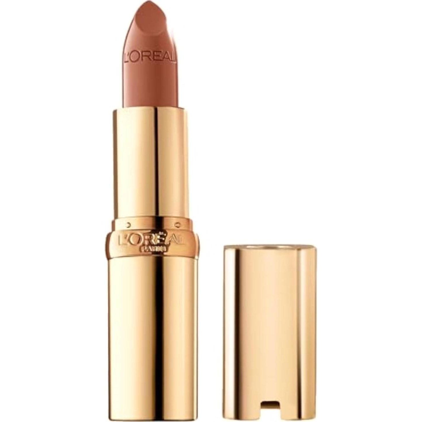 L Oréal Paris Colour Riche Original Creamy, Hydrating Satin Lipstick With Argan Oil And Vitamin E, Ginger Spice , 1 Count,