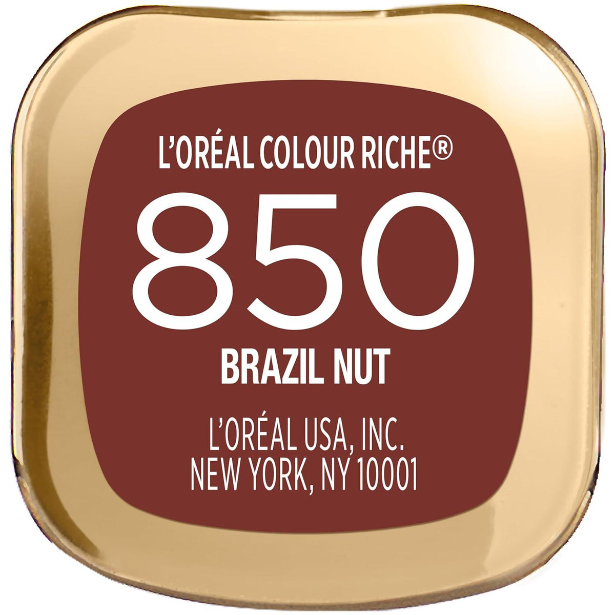 L Oréal Paris Colour Riche Original Creamy, Hydrating Satin Lipstick With Argan Oil And Vitamin E, Brazil Nut , 1 Count,