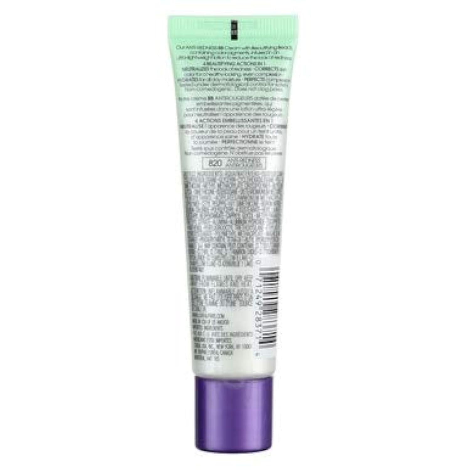 L'Oréal Paris Makeup Magic Skin Beautifier BB Cream Tinted Moisturizer, Anti-Redness, 1 Fl Oz, 1 Count,