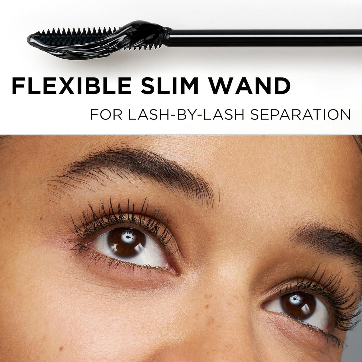 L Oréal Paris Makeup Telescopic Original Lengthening, Lash Separating Mascara With Dual Precision Brush, Washable, Blackest Black, 0.27 Fl Oz., 2 Count,