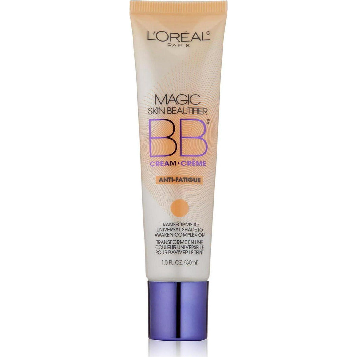 L'Oréal Paris Makeup Magic Skin Beautifier BB Cream Tinted Moisturizer, Anti-Fatigue, 1 Fl Oz, 1 Count,
