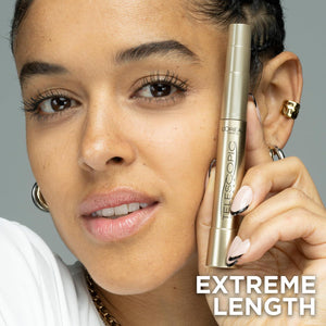 L Oréal Paris Makeup Telescopic Original Lengthening, Lash Separating Mascara With Dual Precision Brush, Washable, Carbon Black, 0.27 Fl Oz., 2 Count,