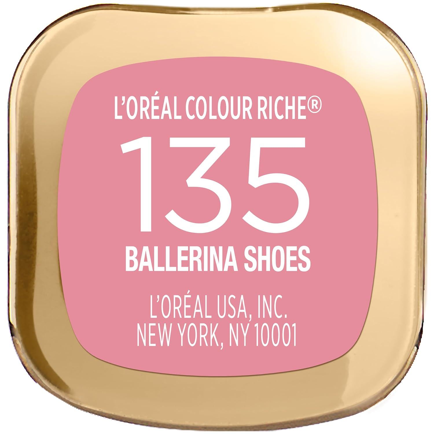 L'Oreal Paris Colour Riche Lipcolour, Ballerina Shoes [135], 1 Count,