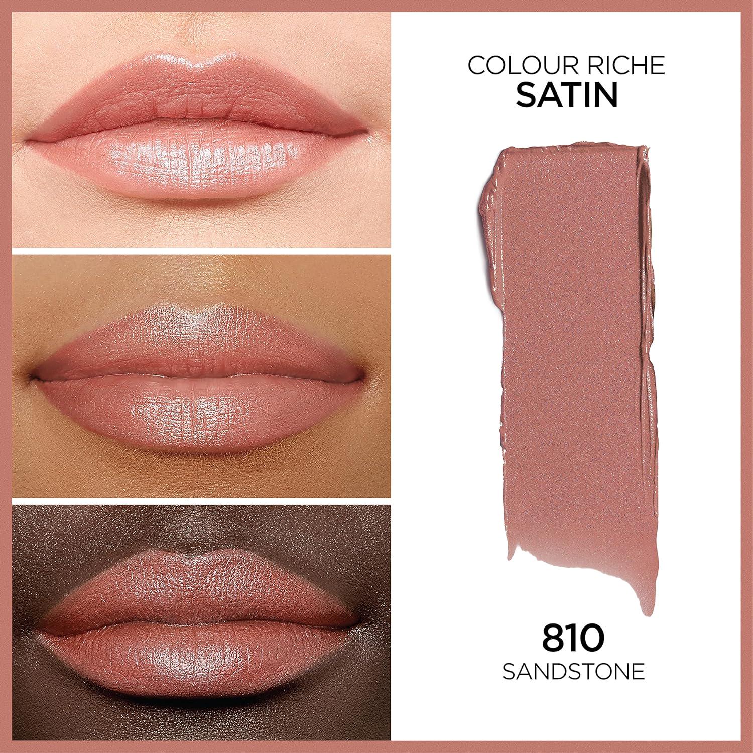 L'Oreal Paris Colour Riche Lipstick, Sandstone, 1 Count,