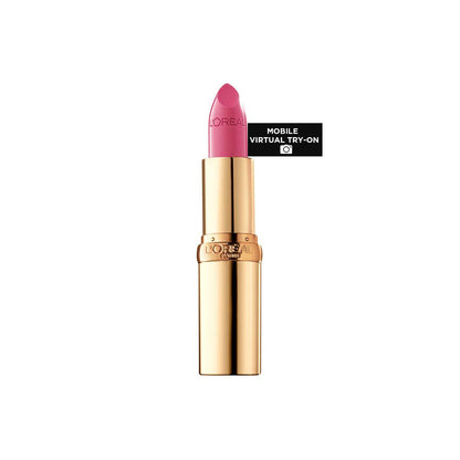 L'Oreal Paris Colour Riche Original Creamy, Hydrating Satin Lipstick With Argan Oil And Vitamin E, Pink Flamingo , 1 Count,