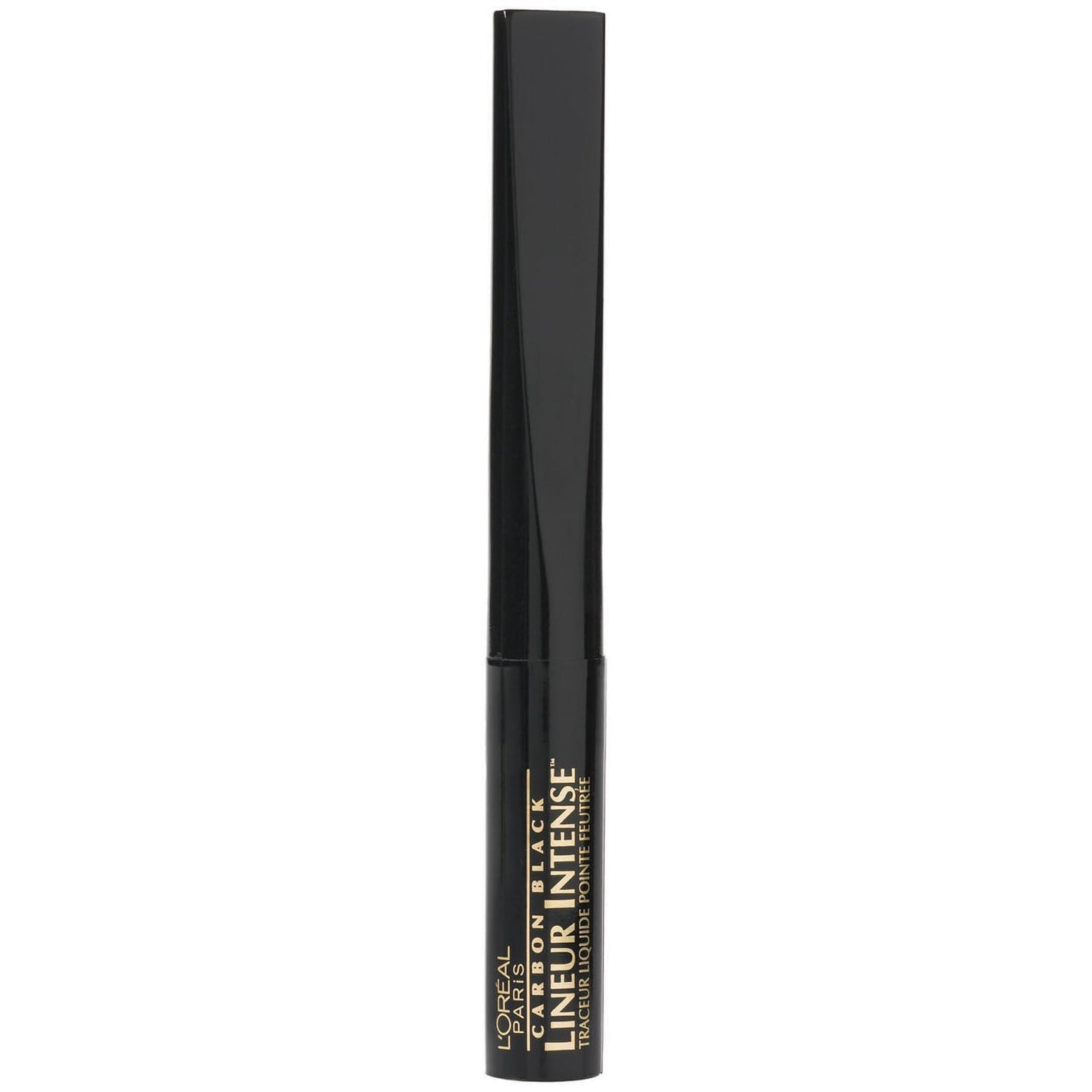 L'Oreal Paris Lineur Intense Liquid Eyeliner, 0.05 fl oz, Carbon Black, Felt Tip, Precise Longwear Liner, Easy Application