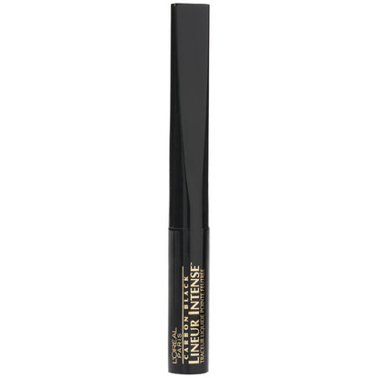 L'Oreal Paris Lineur Intense Liquid Eyeliner, 0.05 fl oz, Carbon Black, Felt Tip, Precise Longwear Liner, Easy Application