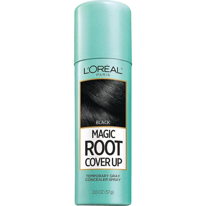 L'Oreal Paris L'Oreal Paris Magic Root Cover Up Gray Concealer Spray Black 2 Oz.(Packaging May Vary)