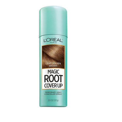 L'Oreal Paris L'Oreal Paris Magic Root Cover Up Gray Concealer Spray Light Golden Brown 2 Oz.(Packaging May Vary)