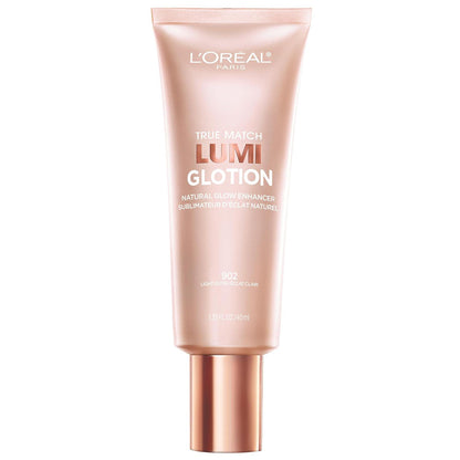 L'Oreal Paris L'Oreal Paris Makeup True Match Lumi Glotion, Natural Glow Enhancer, Illuminator Highlighter, Bronzing Drops For A Sun-Kissed Glow, 902 Light