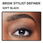 L'Oreal Paris L'Oreal Paris Makeup Brow Definer Waterproof Eyebrow Pencil, Ultra-Fine Mechanical Pencil, Draws Tiny Brow Hairs And Fills In Sparse Areas And Gaps, Soft Black, 0.003 Ounce (Pack Of 1)