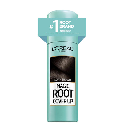 L'Oreal Paris L'Oreal Paris Root Cover Up Temporary Gray Concealer Spray, Hair Color Spray With Filling And Thickening Coverage, Dark Brown, Packaging May Vary