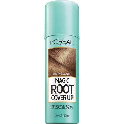 L'Oreal Paris L'Oreal Paris Root Cover Up Temporary Gray Concealer Spray, Hair Color Spray With Filling And Thickening Coverage, Dark Blonde, Packaging May Vary